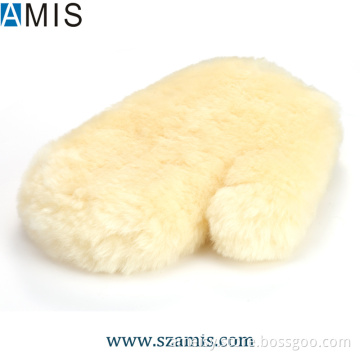 Genuine Sheepskin Car Washing Wool Mitt
